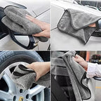 Microfiber Car Drying Towel 100×40cm Extra Soft High Absorption Cleaning Cloth