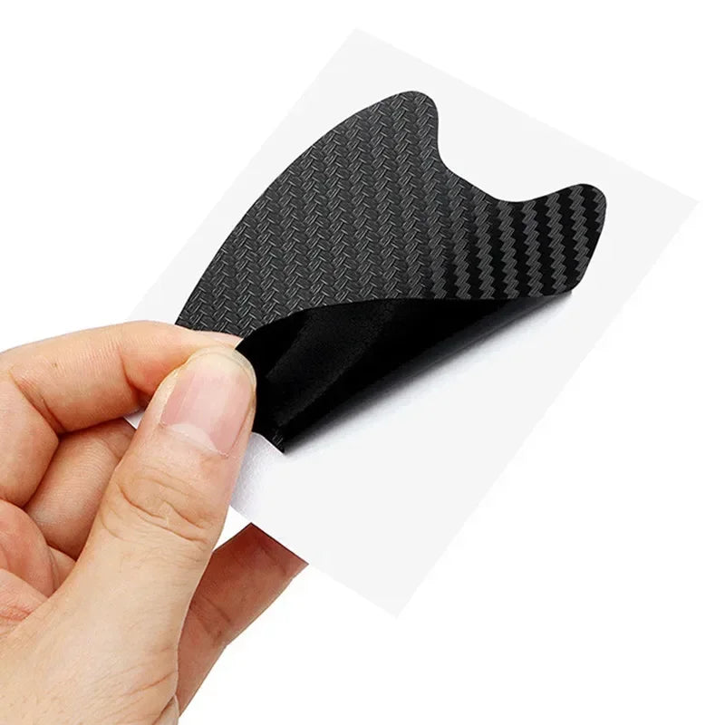 Car Door Handle Protection Film (4PCS)  Carbon Fiber Scratch Resistant Stickers
