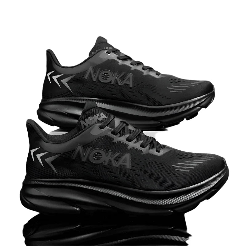 Men’s Breathable Mesh Running Shoes – Non-Slip Cushioned Trainers