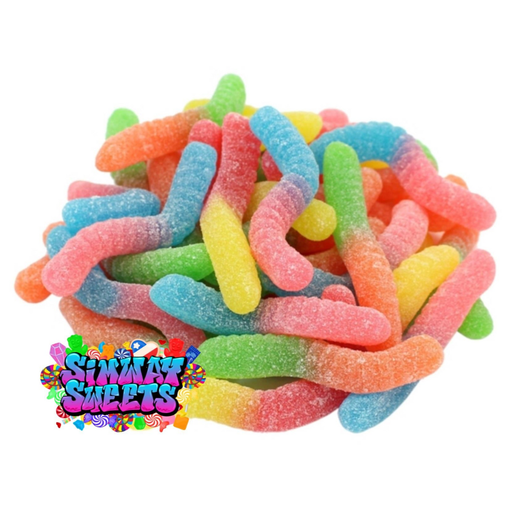USA Bulk Toxic Waste Worms Sweets