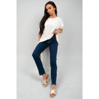 Straight Leg High Waist Jeans