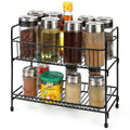 VINSANI 2 TIER FREE STANDING SPICE RACK