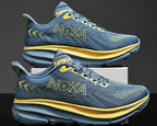 Marathon Carbon Plate Air Cushion Men Sports Running Shoes Breathable Lightweight Women's Comfortable Athletic Nonskid Sneakers