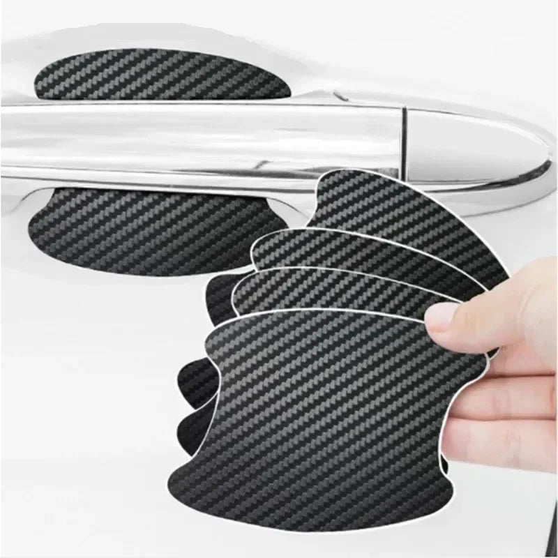 Car Door Handle Protection Film (4PCS)  Carbon Fiber Scratch Resistant Stickers