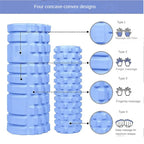 Yoga  Column Gym Pilates Foam Roller, Foam roller - deep tissue massage, back pain relief muscle relaxation roller