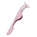 False Eyelash Tweezers Fake Eye Lash Applicator Eyelash Extension Curler Nipper Auxiliary Clip Clamp Makeup Forceps Tools supply