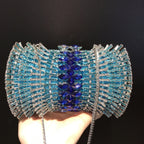 Crystal Women Handbags Luxury Designer Clutch Bags Diamond Handmade Wedding