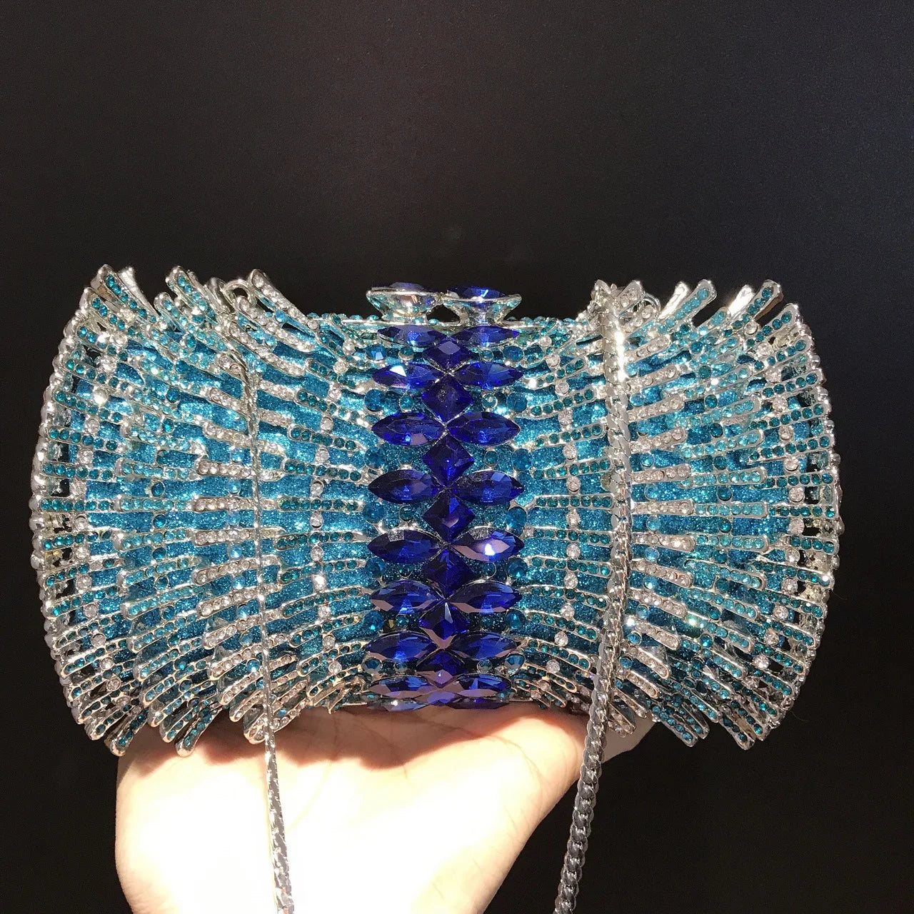 Crystal Women Handbags Luxury Designer Clutch Bags Diamond Handmade Wedding