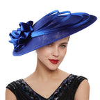 Fancy Christmas Sinamay Fascinator Perfect Wedding Hat Unique Derby Party Hat