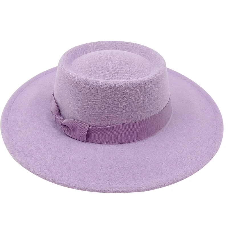 Sombrero Raised Top Fedora Hat 2023 New European and American Fedora Hat Jazz