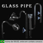Glass Lily Pipe for Fish Tank - High-Quality Inflow & Outflow Tube