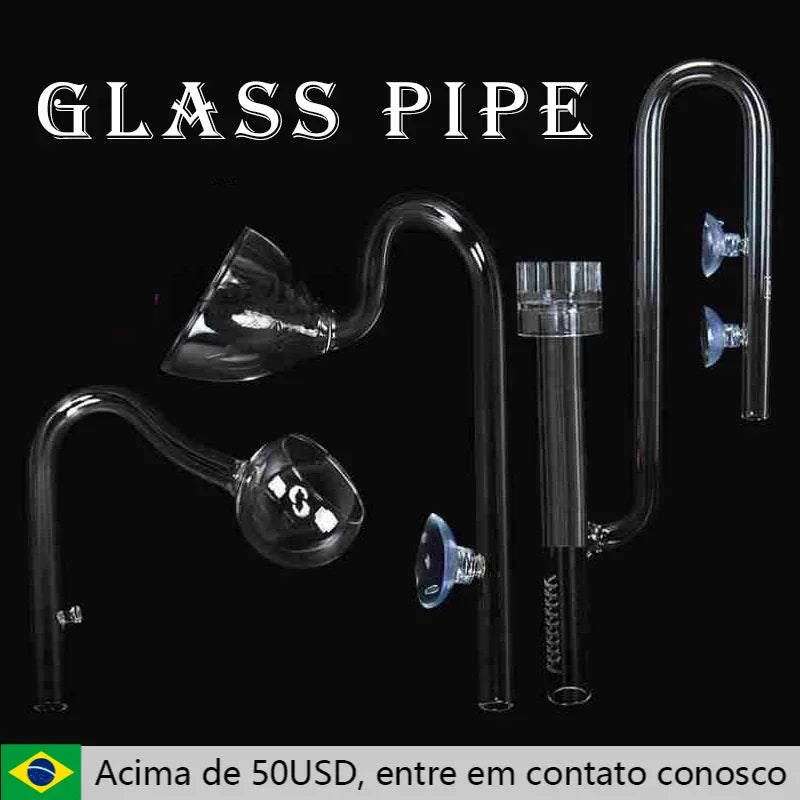 Glass Lily Pipe for Fish Tank - High-Quality Inflow & Outflow Tube