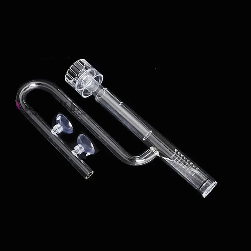 Glass Lily Pipe for Fish Tank - High-Quality Inflow & Outflow Tube