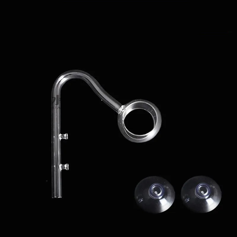 Glass Lily Pipe for Fish Tank - High-Quality Inflow & Outflow Tube