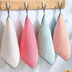 Coral Fleece Kitchen Cleaning Cloths - Soft & Highly Absorbent Towels