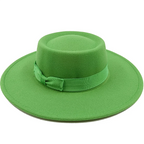 Sombrero Raised Top Fedora Hat 2023 New European and American Fedora Hat Jazz