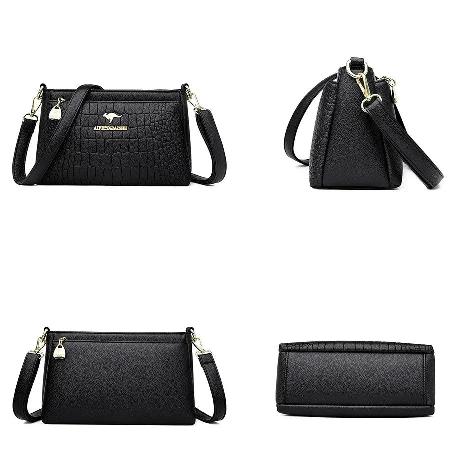 Genuine Brand PU Leather Sac Luxury Handbags Women Bags Designer Shoulder Crossbody Hand Bags for Women 2022 Purses and Handbags