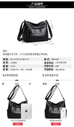 Genuine Brand PU Leather Sac Luxury Handbags Women Bags Designer Shoulder Crossbody Hand Bags for Women 2022 Purses and Handbags