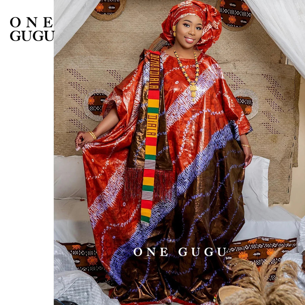 Mali Perfumed First Quality African Dashiki Basin Dress Nigerian Origianl Printing Bazin Riche Wedding Party Boubou Long Robe