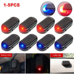 Solar Car Security Light LED Flashing Anti-Theft Warning Light (Dummy Alarm)