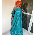 African Dashiki High Quality Bazin Rich For Women Wedding and Party Gown