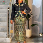 H&D African dresses for woman Turkey dress Sequin Diamond Robe Africaine African clothing Fashion Boubou Africain femme 2026 New
