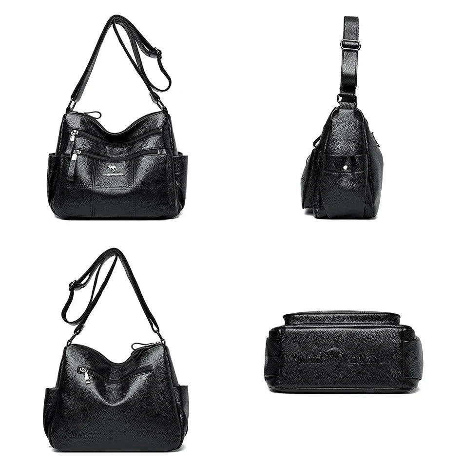 Genuine Brand PU Leather Sac Luxury Handbags Women Bags Designer Shoulder Crossbody Hand Bags for Women 2022 Purses and Handbags