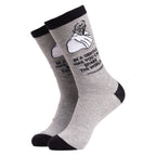 1 Pack Mens & Ladies Mahatma Gandhi Crew Cotton Socks