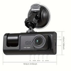Dash Cam W/ IR Night Vision Loop Recording & 2" IPS Screen