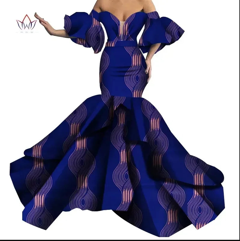 Stock Size Low Price African Dresses for Women Dashiki Ankara Women Evening