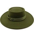 Sombrero Raised Top Fedora Hat 2023 New European and American Fedora Hat Jazz
