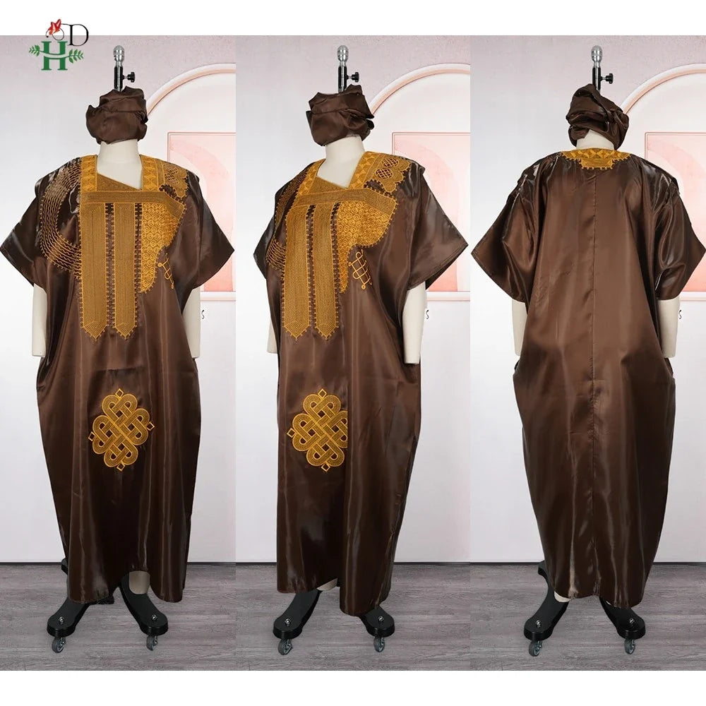 African dresses for women's dresses luxury elegant Embroidery traditional outfit