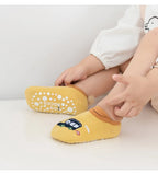 Spring Anti Slip Baby Socks Toddler Kids Floor Socks with Rubber Soles Autumn Newborn Baby Boy Girl Cartoon Cute Ball Warm Socks