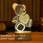 3D Acrylic Led Lamp