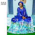 Mali Perfumed First Quality African Dashiki Basin Dress Nigerian Origianl Printing Bazin Riche Wedding Party Boubou Long Robe