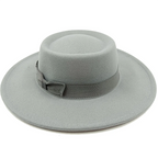 Sombrero Raised Top Fedora Hat 2023 New European and American Fedora Hat Jazz