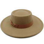 Sombrero Raised Top Fedora Hat 2023 New European and American Fedora Hat Jazz