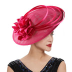 Fancy Christmas Sinamay Fascinator Perfect Wedding Hat Unique Derby Party Hat