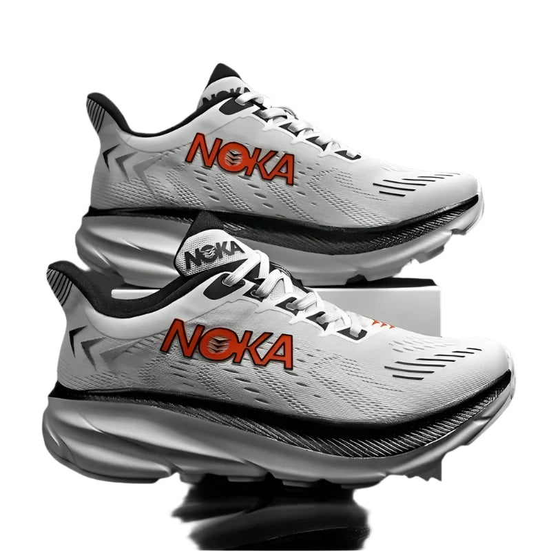 Men’s Breathable Mesh Running Shoes – Non-Slip Cushioned Trainers
