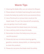 2 In 1 Electric Shaver for Women Lady Razor Hair Removal Waterproof Wet or Dry for Underarm Bikini Leg Portable Painless Trimmer