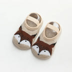 Spring Anti Slip Baby Socks Toddler Kids Floor Socks with Rubber Soles Autumn Newborn Baby Boy Girl Cartoon Cute Ball Warm Socks