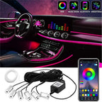 Led Car Interior Atmosphere Ambient Lights 6/8m RGB
