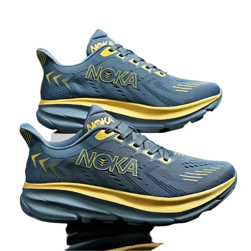 Men’s Breathable Mesh Running Shoes – Non-Slip Cushioned Trainers