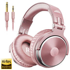 Oneodio Wired Professional Studio Pro DJ Headphones With Microphone Over Ear HiFi Monitor Music Headset Earphone For Phone PC