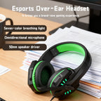 Gaming Headset with Mic Over-Ear Headphones Stereo