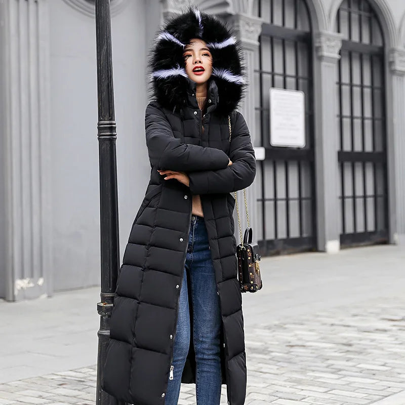 Women's Thick Winter Padded Warm  Parka Jackets
