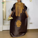 African dresses for women's dresses luxury elegant Embroidery traditional outfit