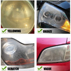 Car Headlight Restoration Kit Scratch Remover & Polishing Repair Liquid