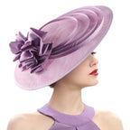 Fancy Christmas Sinamay Fascinator Perfect Wedding Hat Unique Derby Party Hat
