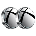 2PCS Car Blind Spot Rear View Mirror – Round Frame Wide Angle Mirrors with 360° Rotation